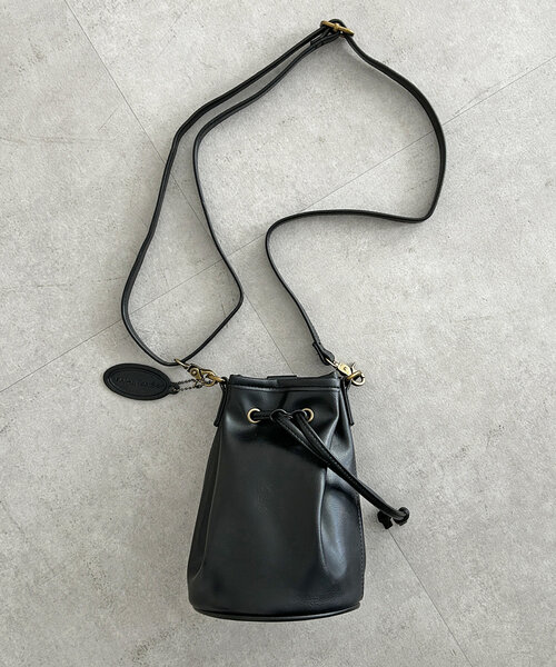 CPCM（シーピーシーエム） ショルダーバッグ PU巾着ショルダーバッグ