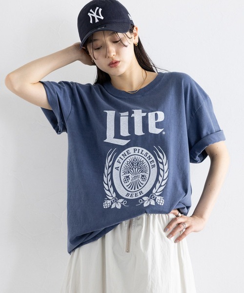 tシャツ GOOD ROCK SPEED/BEERプリントTシャツ レディース GOOD ROCK SPEED tシャツ SPEED/BEERプリントTシャツ レディース