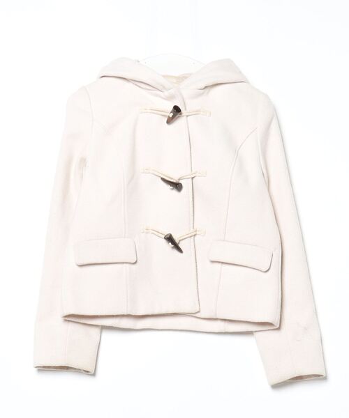 MIIA（ミーア） ダッフルコート FREE ベージュ レディース : ZOZOTOWN