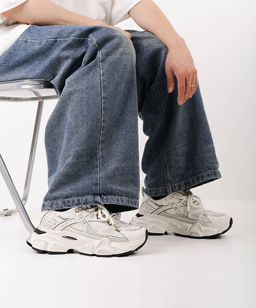 shoes365 スニーカー 脚長ダッドスニーカー メンズ : ZOZOTOWN Yahoo