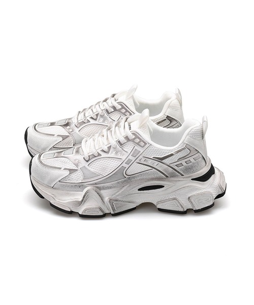 shoes365 スニーカー 脚長ダッドスニーカー メンズ : ZOZOTOWN Yahoo