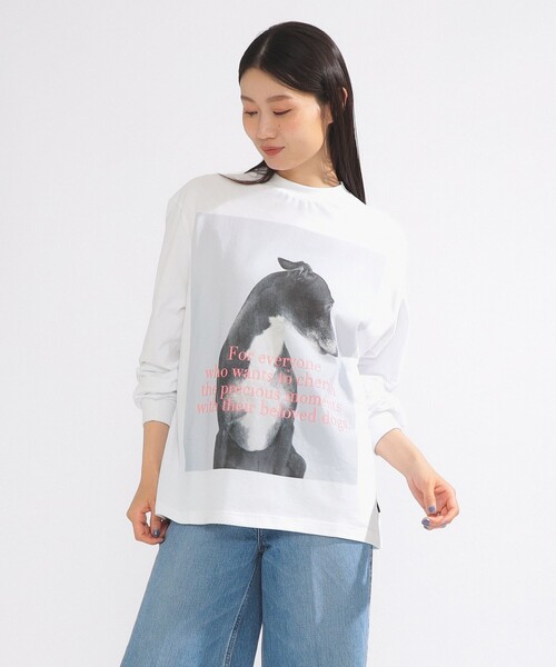 tシャツ 「T-SHIRT COLLECTION開催」NOMADIS / PRECIOUS ロングスリーブ Tシャツ レディース