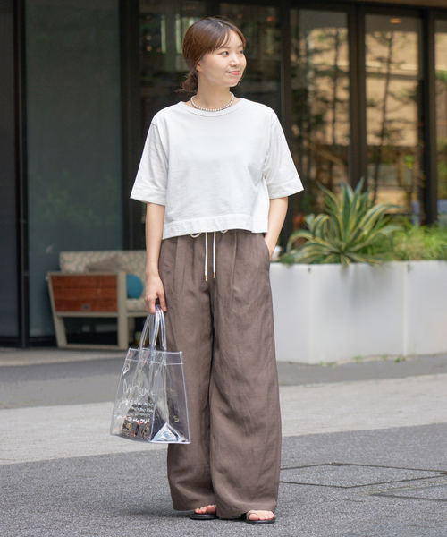 IENA tシャツ 「追加」クロップドTシャツ レディース : ZOZOTOWN
