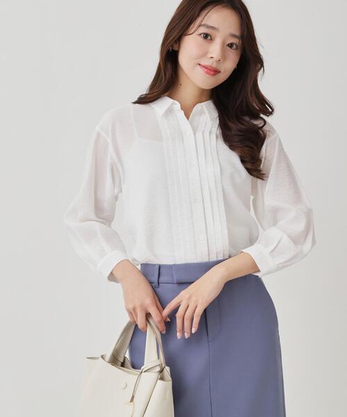 COUP DE CHANCE（クードシャンス） ブラウス シャツ 「手洗い可