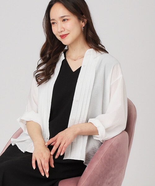 COUP DE CHANCE（クードシャンス） ブラウス シャツ 「手洗い可