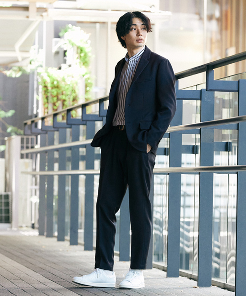 417 EDIFICE 「417 EDIFICE」 スーツ LARGE ネイビー メンズ