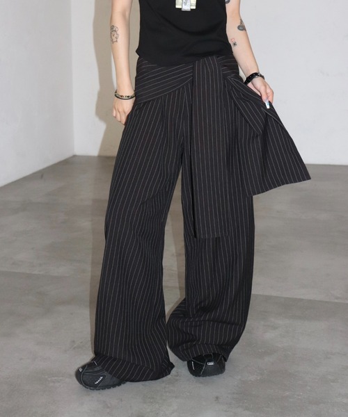 FTW スラックス パンツ STRIPE TIE SLACKS レディース メンズ