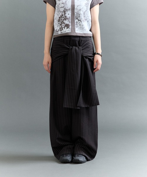 FTW スラックス パンツ STRIPE TIE SLACKS レディース メンズ