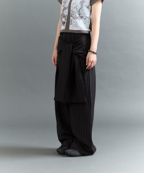 FTW スラックス パンツ STRIPE TIE SLACKS レディース メンズ