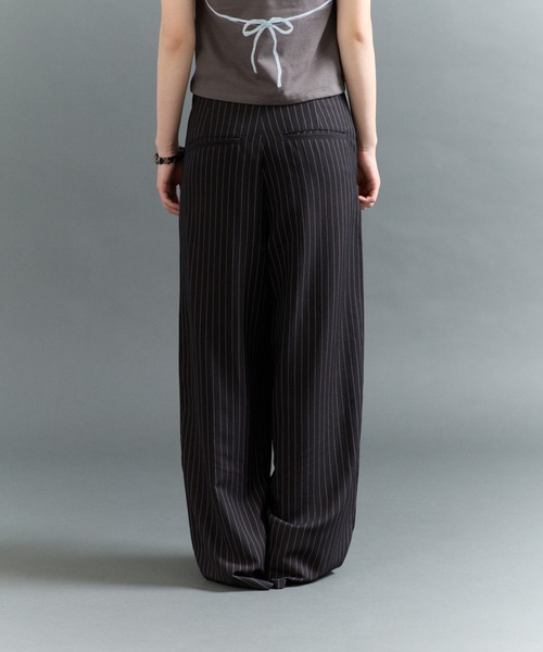 Futu-no-Stripe-Pants スラックス Stripe Slacks | So｜大人に似合う”少数精鋭”の定番服