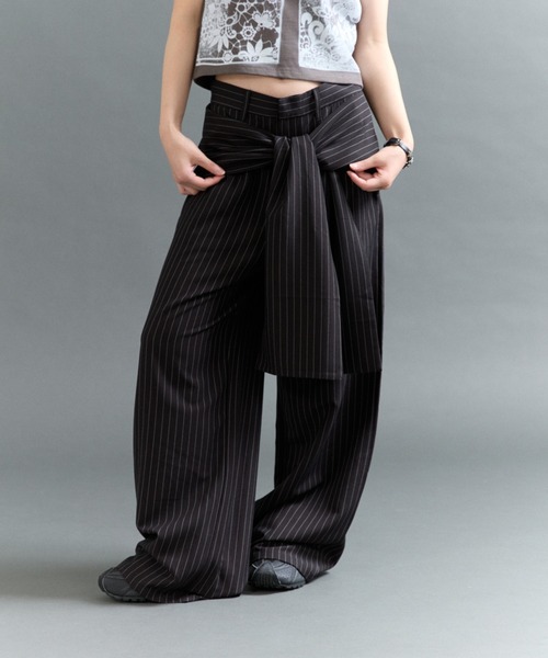 FTW スラックス パンツ STRIPE TIE SLACKS レディース メンズ