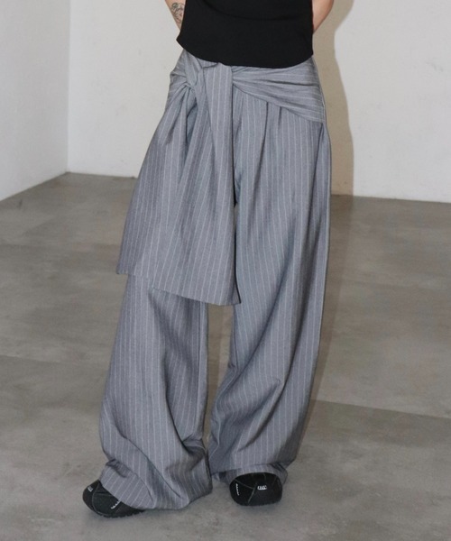 Futu-no-Stripe-Pants スラックス Futu-no-Stripe-Pants スラックス Futu-no-Stripe-Pants