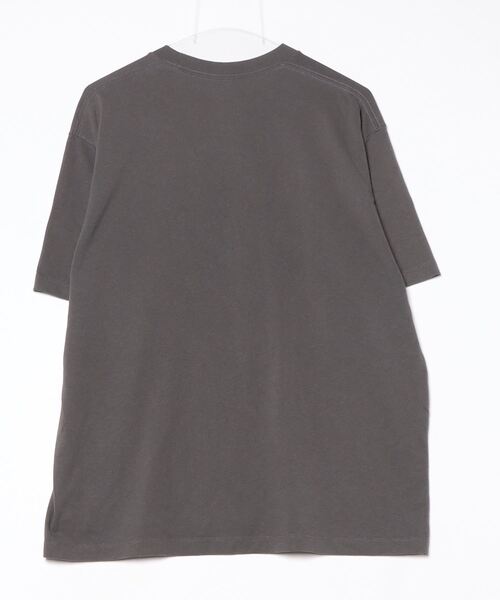「DANTON」 刺繍半袖Tシャツ X-LARGE グレー レディース