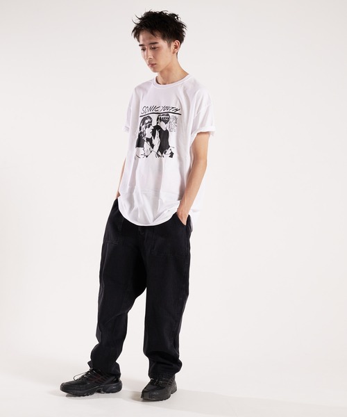 「JACKROSE」 「fruit of the loom」半袖Tシャツ L ホワイト メンズ