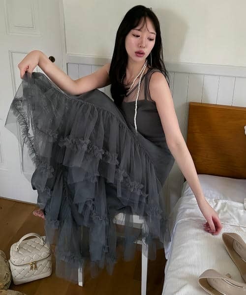 ROYAL PARTY（ロイヤルパーティー） ワンピース 「丈が選べる」ドレス