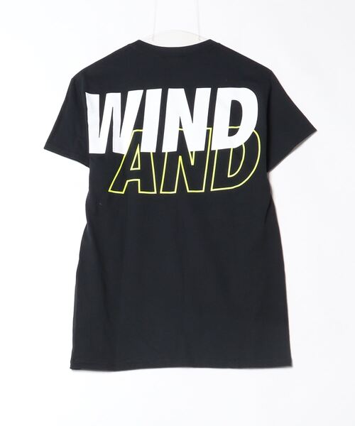 「WIND AND SEA」 半袖Tシャツ S ブラック メンズ