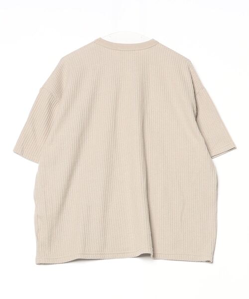 「MONO-MART」 半袖Tシャツ M ベージュ メンズ