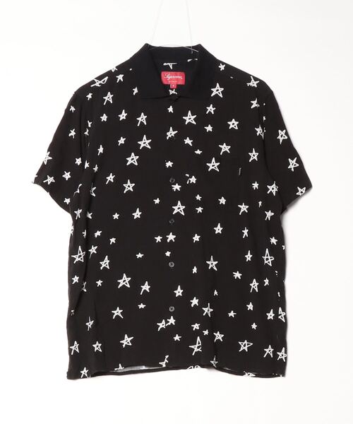supreme 半袖シャツ Supreme 「Supreme」 半袖シャツ S ブラック メンズ : ZOZOTOWN