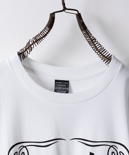 「NUMBER (N)INE」 半袖Tシャツ 3 チャコールグレー メンズ