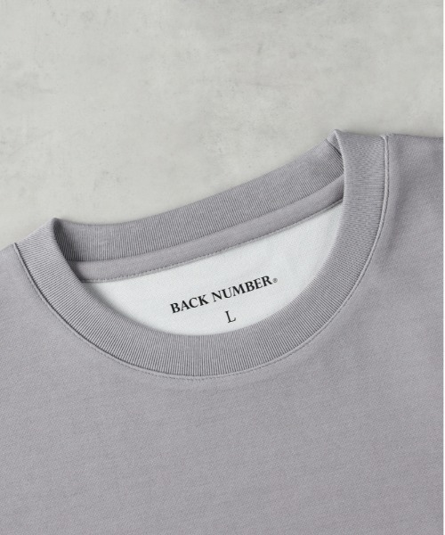 BACK NUMBER tシャツ 「BACK NUMBER」接触冷感 胸ポケット半袖Tシャツ