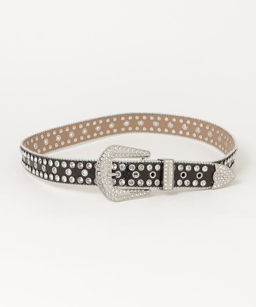 BELVETスタッズベルト Leather studded belt – BELVET