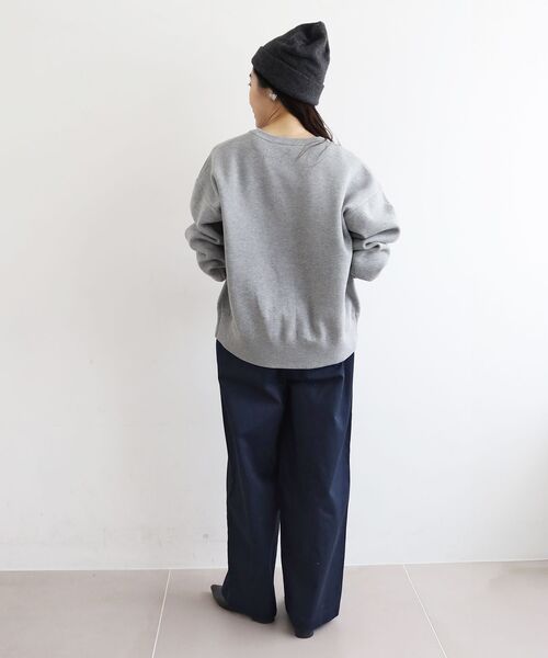 le.coeur blanc（ルクールブラン） チノパン タックカーブチノパンツ