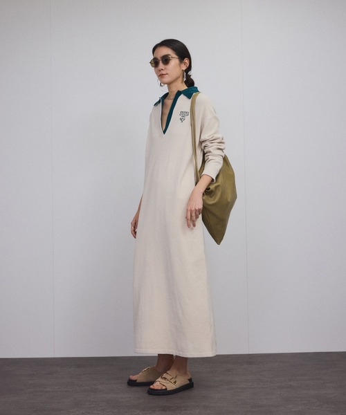 「MOHI」 フラットサンダル 38 ブラウン レディース_画像9