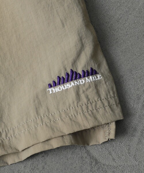 「FREAK'S STORE」 半袖シャツ MEDIUM オリーブ メンズ_画像7