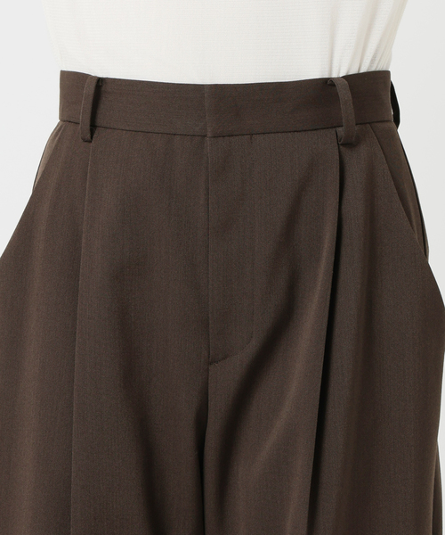 plage（プラージュ） スラックス パンツ One Tuck Straight Wide