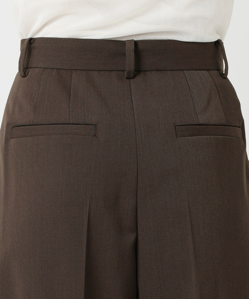 plage（プラージュ） スラックス パンツ One Tuck Straight Wide