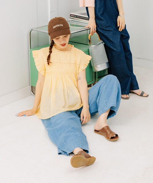 FREAK'S STORE（フリークスストア） イージーパンツ SMALL ブルー