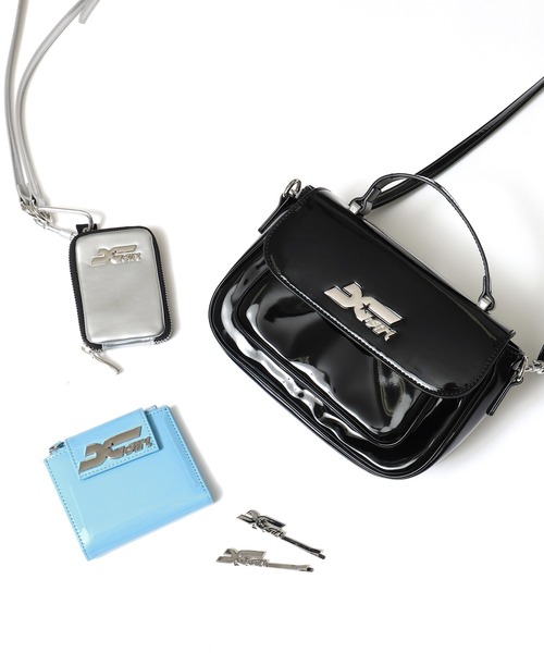 X-girl 「X-girl」 財布 ONE SIZE シルバー レディース