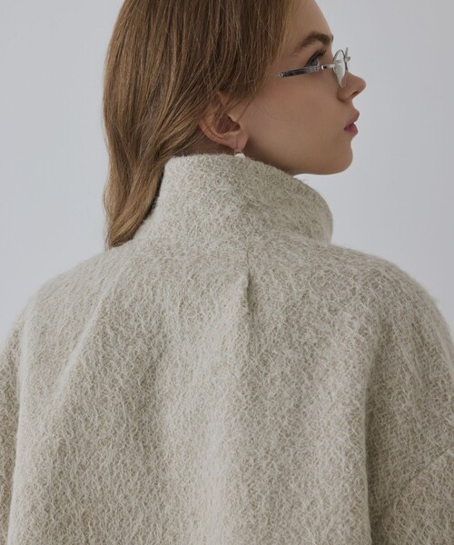 Diagram コート アウター アルパカシャギージャケット レディース