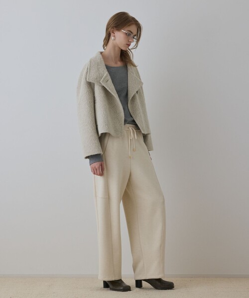 Diagram コート アウター アルパカシャギージャケット レディース