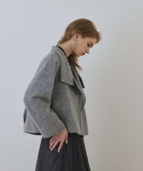 Diagram コート アウター アルパカシャギージャケット レディース