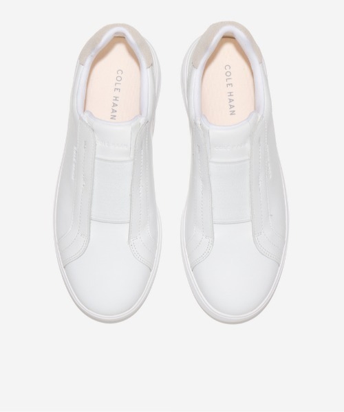 スニーカー グランド クロスコート リュクス スリッポンスニーカー womens レディースの画像