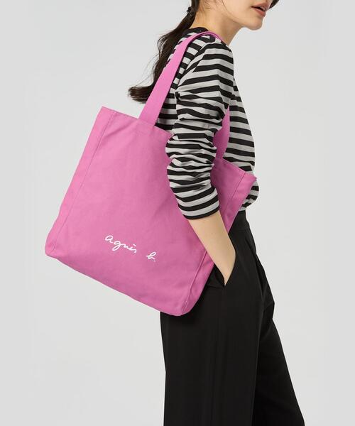 agnes b.（アニエスベー） トートバッグ FREE ピンク レディース