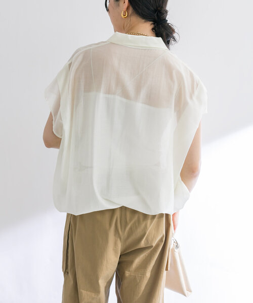 「RIVE DROITE」 半袖シャツ FREE ミント レディース_画像8