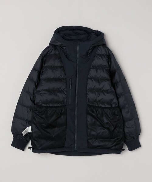 SHIPS any ブルゾン アウター any:「撥水/防風等」多機能 ダウン