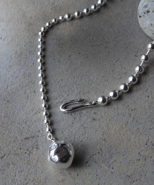 ネックレス ポム ボールチェーン ネックレス / Pome ballchain necklace レディースの画像