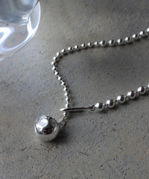 ネックレス ポム ボールチェーン ネックレス / Pome ballchain necklace レディースの画像