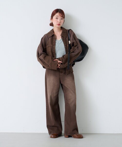 Kastane（カスタネ） ジーンズ デニム デニムパンツ 「セットアップ