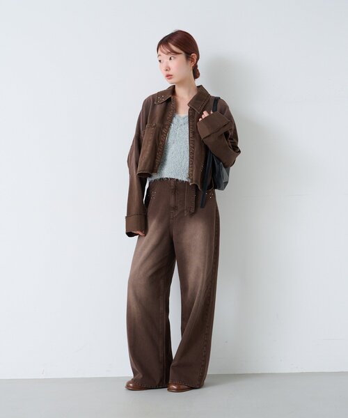 Kastane（カスタネ） ジーンズ デニム デニムパンツ 「セットアップ