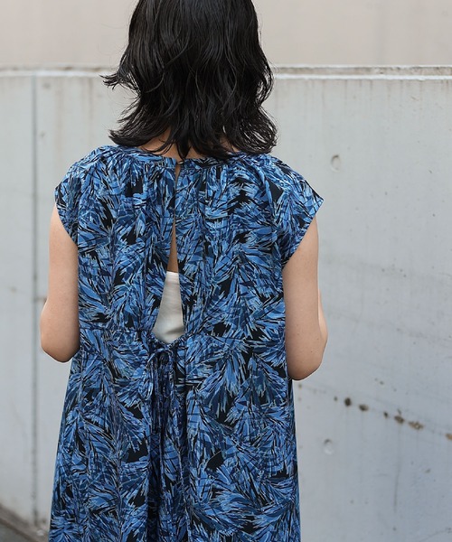 「COLONY 2139」 半袖ワンピース FREE ブルー レディース_画像7