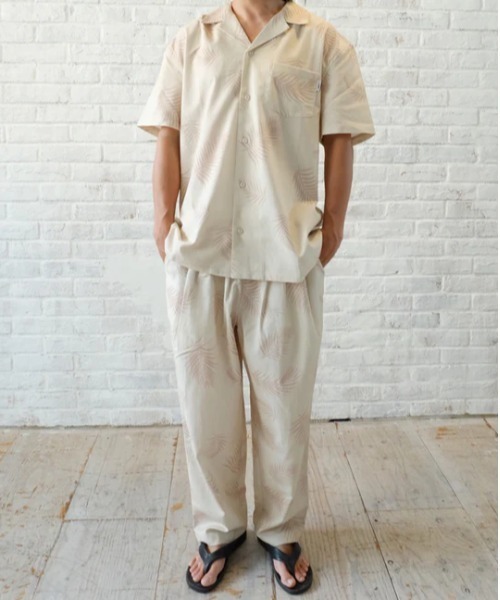 「roial」 イージーパンツ MEDIUM グリーン メンズ_画像9