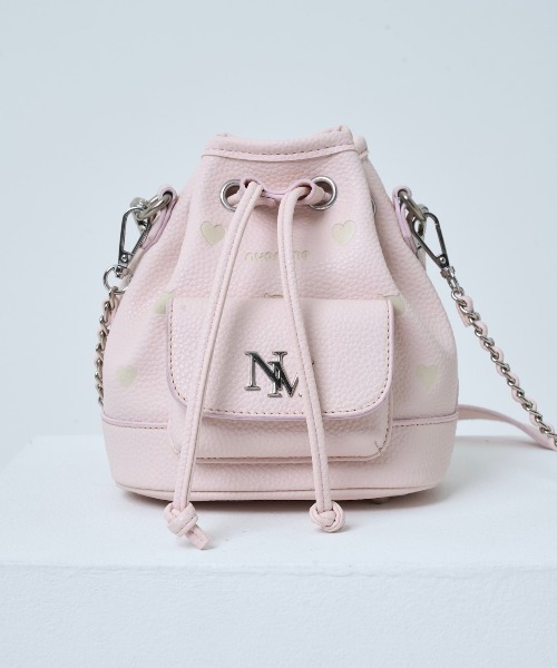 nyanMe ショルダーバッグ バッグ ねこちゃん巾着ばっぐ レディース