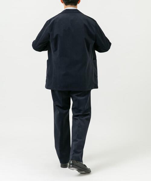 【ブラック】『XLサイズあり』起毛カットツイルセットアップ URBAN RESEARCH ROSSO MEN セットアップ 「XLサイズあり」起毛カット