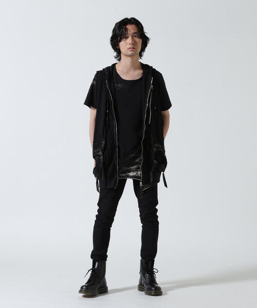 KMRii ベスト ジレ KMRii/ケムリ/Black Raven Vest 05 メンズ