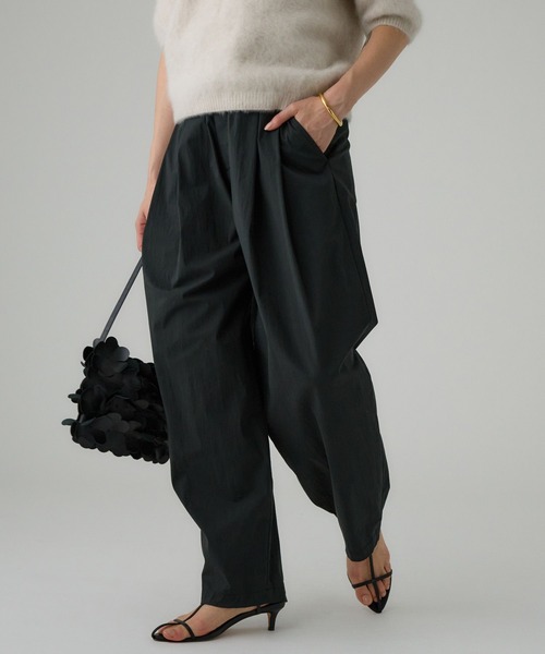 BABYLONE（バビロン） パンツ 36inch ブラック レディース : ZOZOTOWN