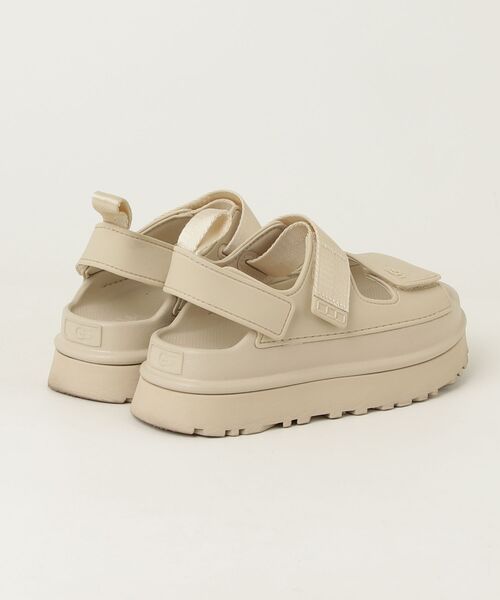 「UGG」 フラットサンダル 6 ベージュ レディース_画像2